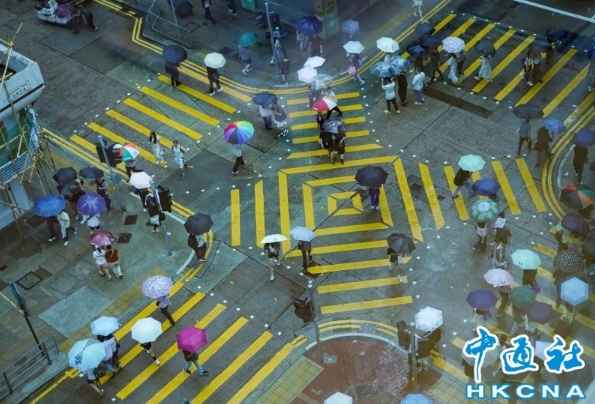 香港今日有狂風驟雨，沙田荃灣早上雨量逾20毫米